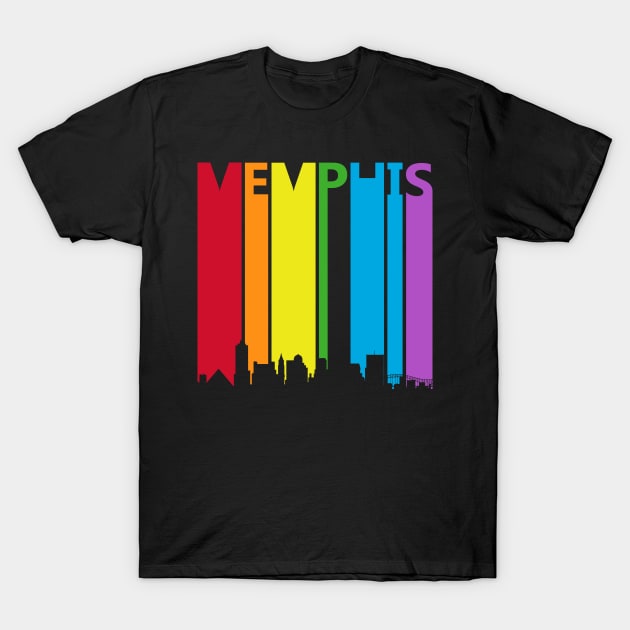 Memphis LGBT Gay Pride T-Shirt by GWENT